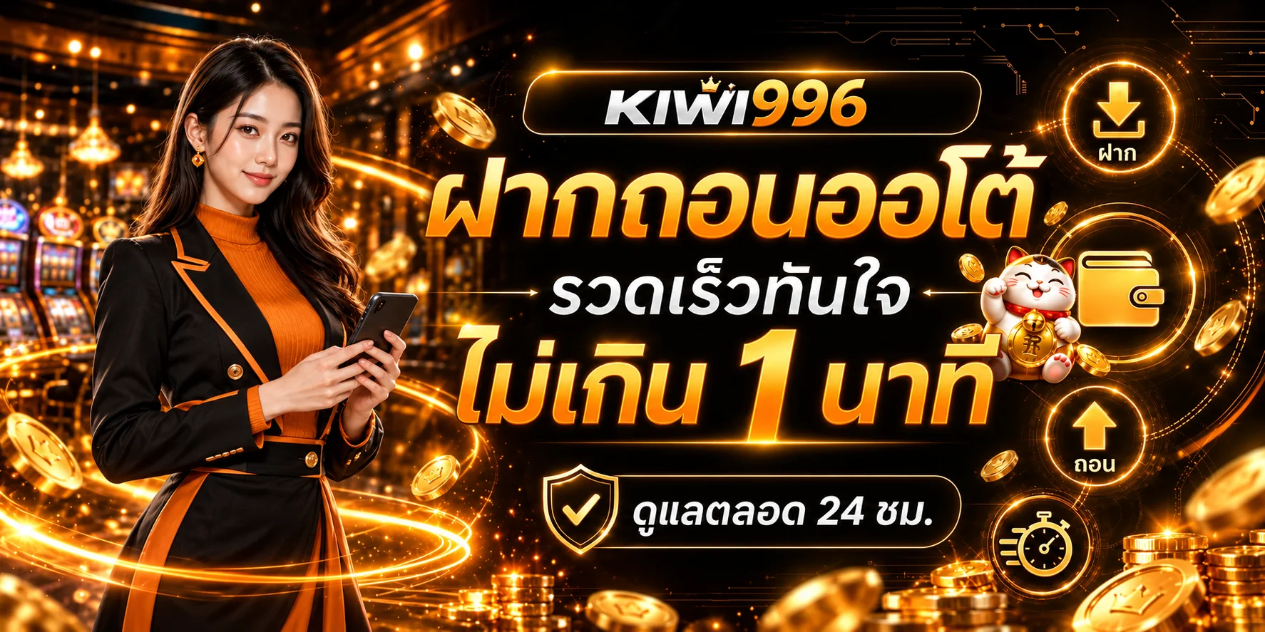 KIWI996 | คาสิโนออนไลน์ สล็อตเว็บตรง ฝากถอนออโต้